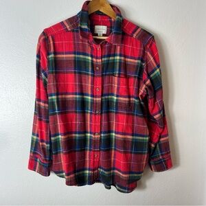 American Eagle boyfriend fit flannel medium